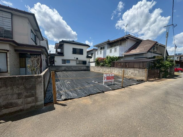 坂戸市泉町　建築条件なし売地　東武東上線『坂戸駅』徒歩10分　【桜小学区】の外観