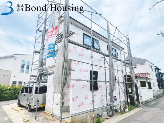 三方角地につき開放的　鳥羽　新築戸建の外観