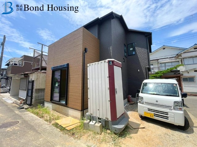 三方角地につき開放的　鳥羽　新築戸建の庭
