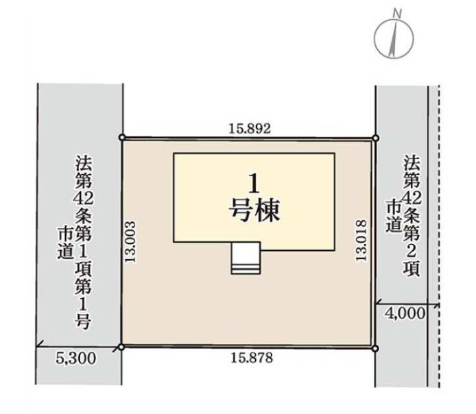 リーブルガーデン高崎町屋町第3の区画図