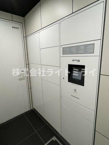 台東区日本堤１丁目の賃貸マンションのロビー| 