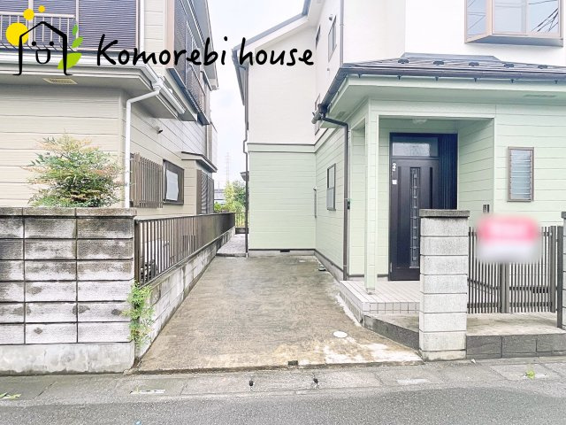 北本市東間　中古戸建の駐車場|撮影：'26/07/06