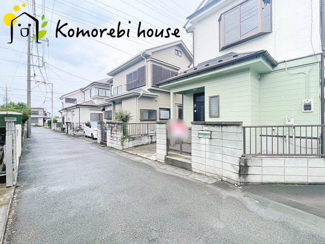 北本市東間　中古戸建の前面道路含む現地写真|撮影：'26/07/06