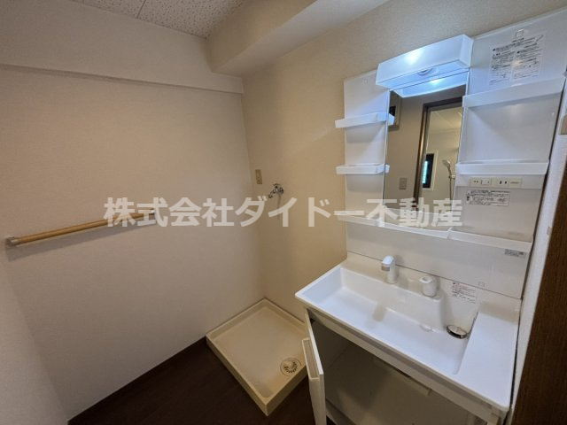 マーサーハイツの洗面所