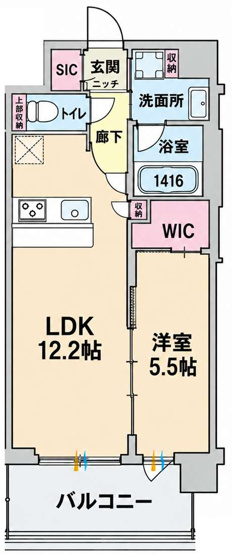 【間取り】 | スプランディッド天王寺SOUTH