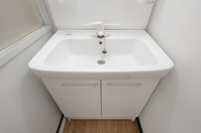 マツエコーポラスの洗面所