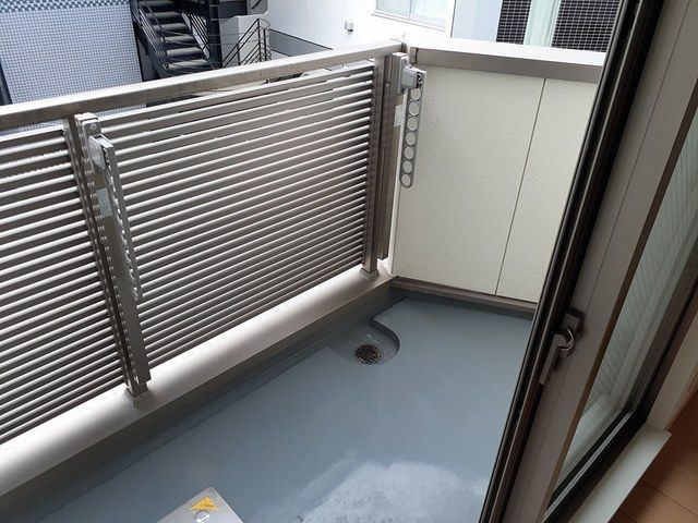 オルジュ本町Ⅱのバルコニー