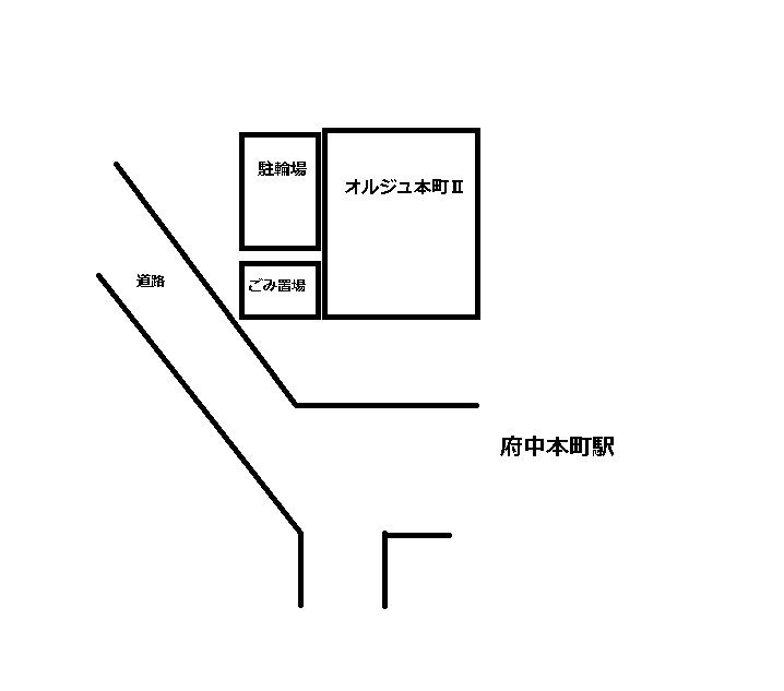 オルジュ本町Ⅱの駐車場