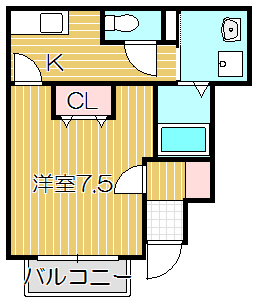 【間取り】 | エテルノ武蔵小山