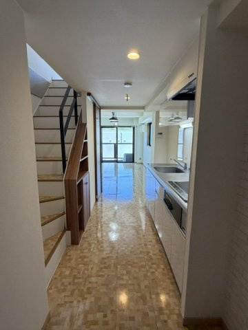 小石川テラス　602号室の居間・リビング|※前回募集時の写真です。