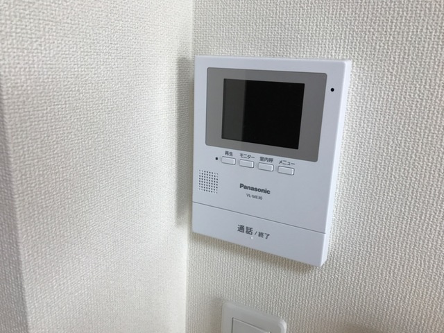 プルメリアのセキュリティ|カメラ付インターホン
