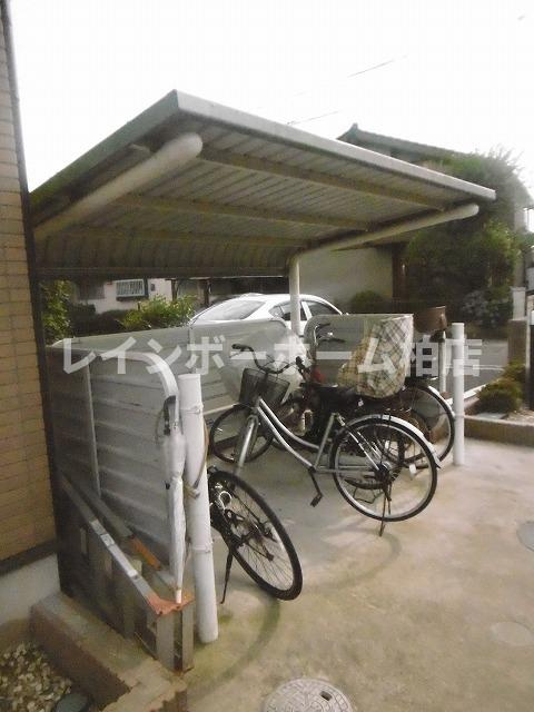 仲介手数料（賃料の1.10ヵ月）の50％OFF対象物件！のその他共用部分|駐輪場です