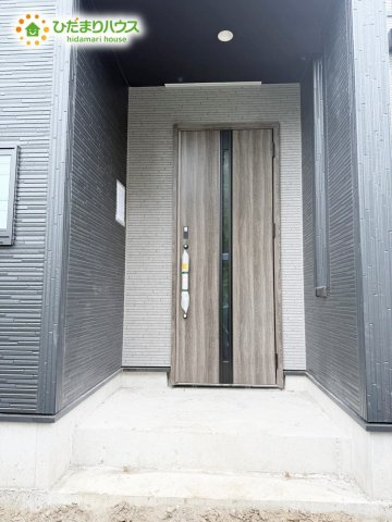 野田市大殿井3期　新築戸建　1号棟の玄関|いらっしゃいませ～