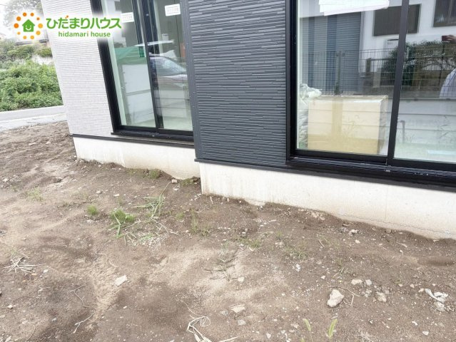 野田市大殿井3期　新築戸建　1号棟の庭|お庭付物件になります！お庭遊びや、プールなどお子様も大喜び(^^)							
