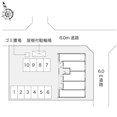 【駐車場】 | レオパレス先作イースト