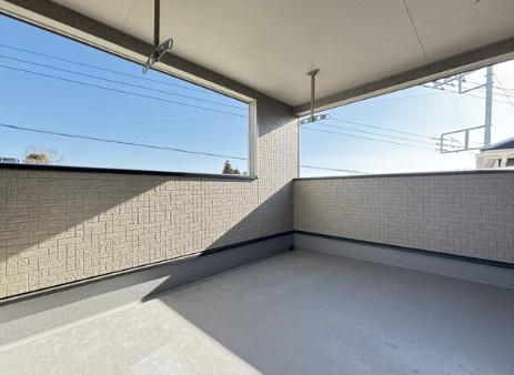 売新築戸建　富士宮市大岩のバルコニー