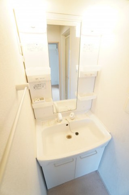 【独立洗面台】 | ハピネス | ※同物件・反転タイプの写真です。