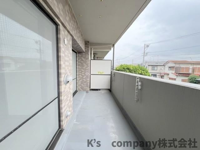◎高座郡寒川町一之宮5丁目　ライオンズマンション寒川第2のバルコニー|ワイドバルコニー☆