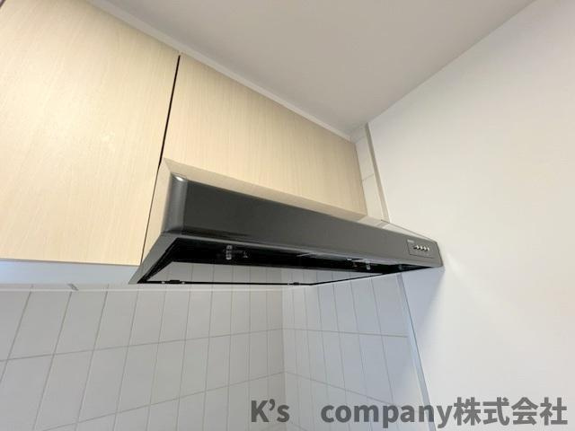 ◎高座郡寒川町一之宮5丁目　ライオンズマンション寒川第2のキッチン|お手入れのしやすいレンジフード◇