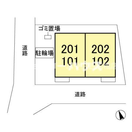 フルールの区画図