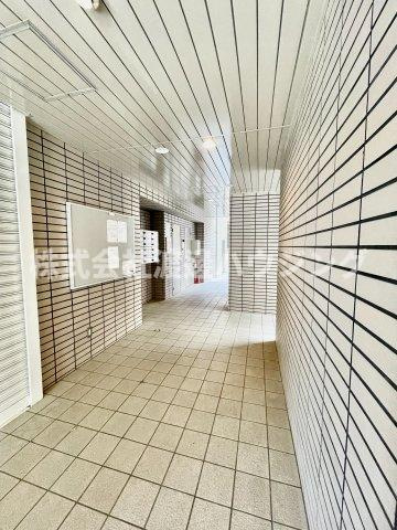 玉手マンションのロビー