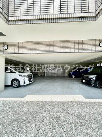 玉手マンションの駐車場