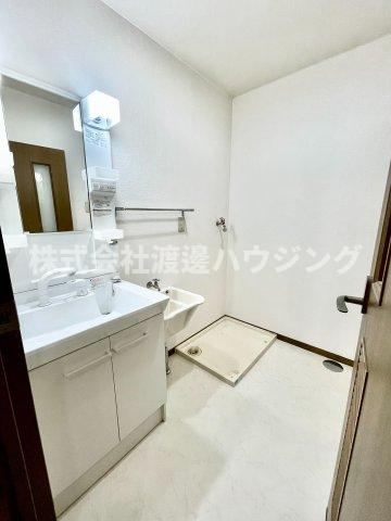 玉手マンションの洗面所