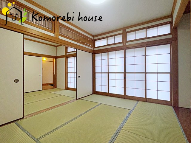桶川市加納　中古戸建の和室|明るい和室です