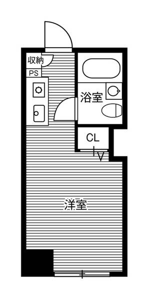 ビレッジハウス成田玉造1号棟の間取り