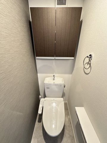 ベイルームMIRAIのトイレ|落ち着いたトイレです