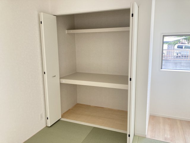 クレイドルガーデン前橋市川原町第４　２号棟の収納|和室も収納豊富です