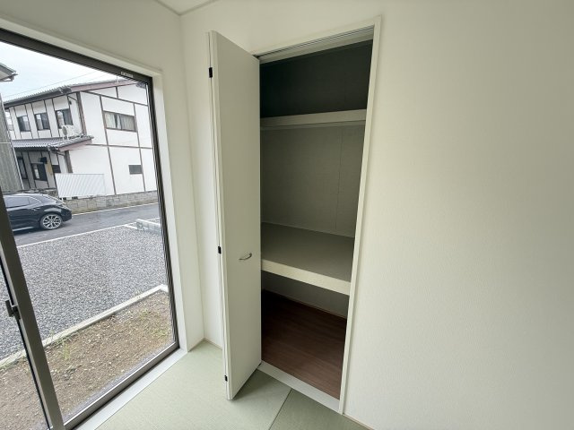 クレイドルガーデン前橋市川原町第４　２号棟の収納|和室も収納豊富です