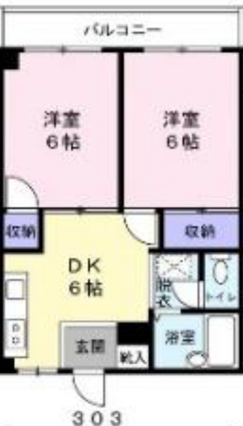 クレセント北山の間取り