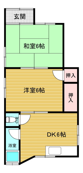 【間取り】 | 木戸ハイツ