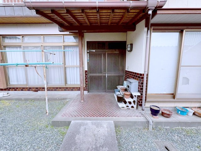 中古戸建の玄関