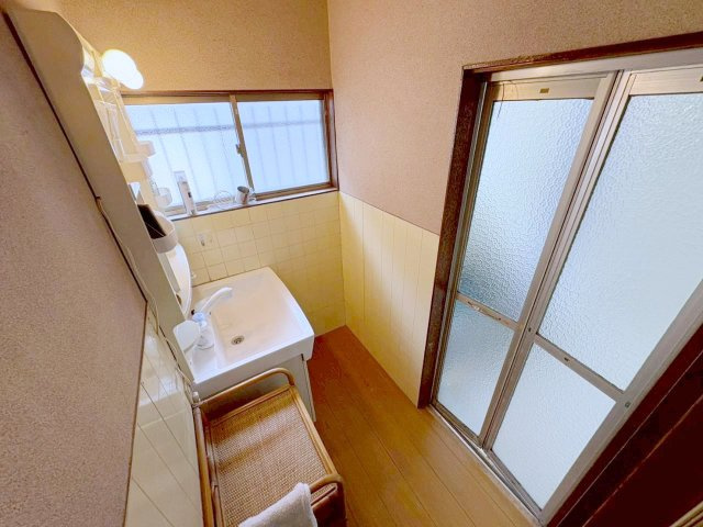 中古戸建の独立洗面台