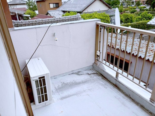 中古戸建のバルコニー