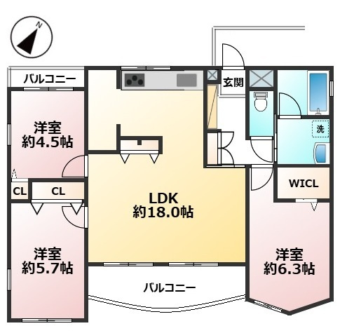 【間取り】 | 東峰マンション竹下