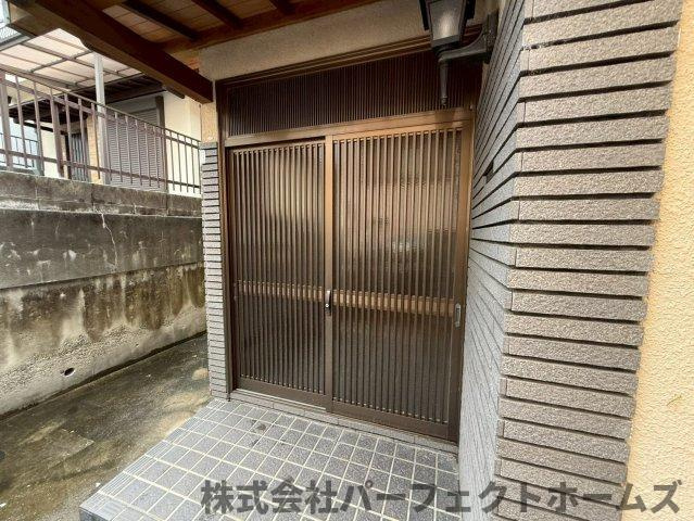 禁野本町1丁目O.C中古戸建の玄関|毎日通る玄関はこちらです