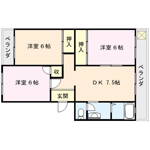 【間取り】 | マンションきよし