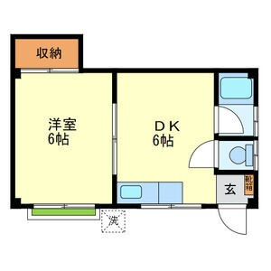 ナカネマンションの間取り
