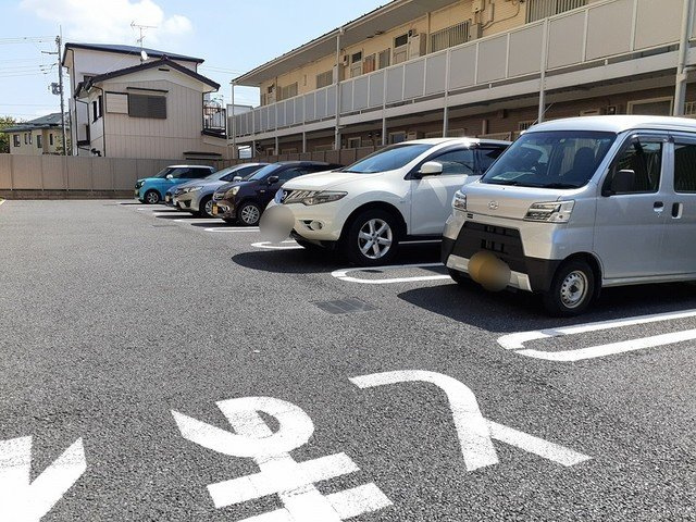 グリーン　パロットの駐車場
