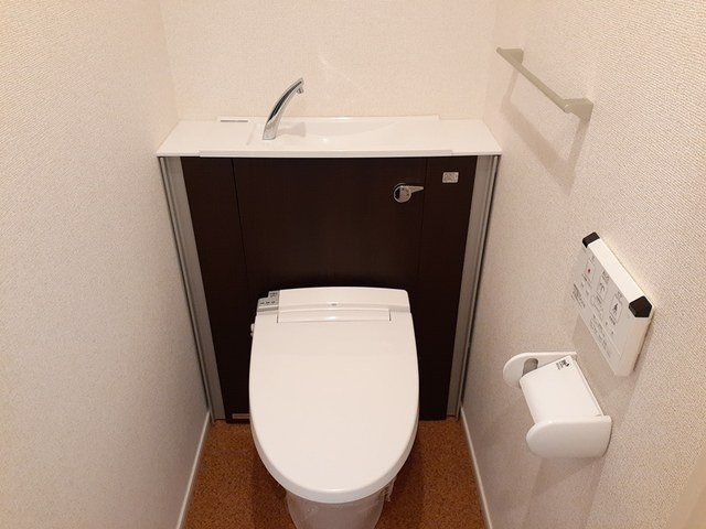 グリーン　パロットのトイレ