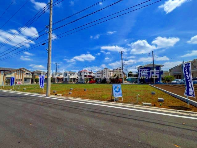 小平市鈴木町1丁目 西武新宿線 花小金井駅 新築戸建ての前面道路含む現地写真