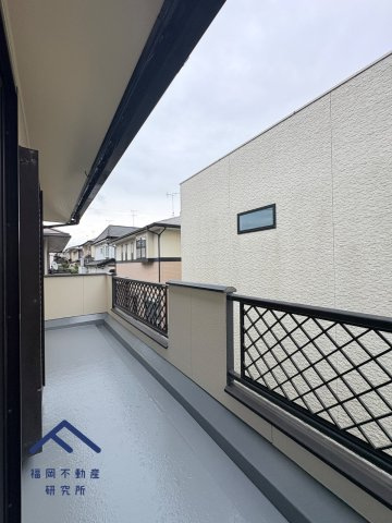 東区舞松原６丁目　戸建てのバルコニー