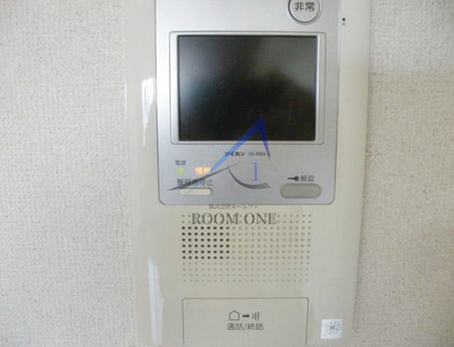 ナンカイパート１のセキュリティ|モニター付きインターホンです。