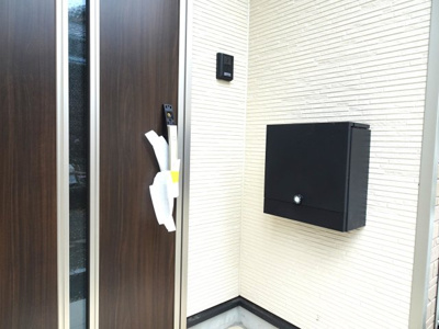 【セキュリティ】 | 新築　京王相模原線　JR横浜線　橋本駅　谷ケ原 | お子様のお留守番にも安心なTVモニター付インターホン！来訪者をすぐ確認できます！ 録画機能付き不在時の来訪者確認できます。