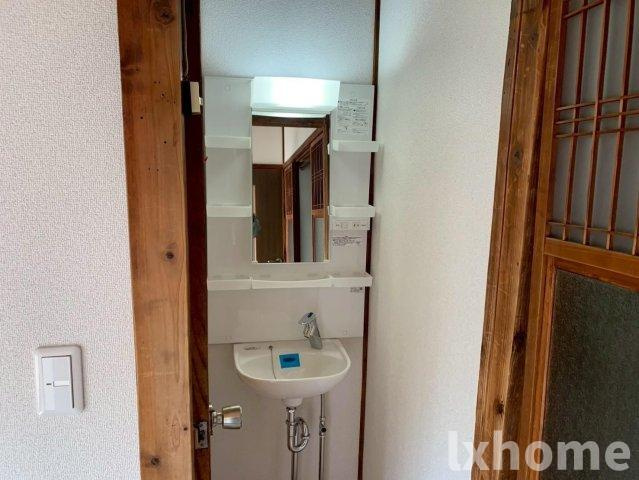 正雀4丁目貸家の洗面所