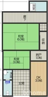 正雀4丁目貸家の間取り