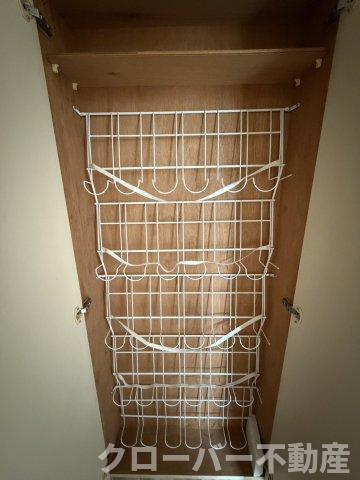 ソファレD棟の玄関